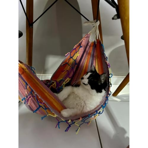 Rede Cama Para Gato Berço Balanço Para Gato Caminha Rede de Descanso Suspensa Parede