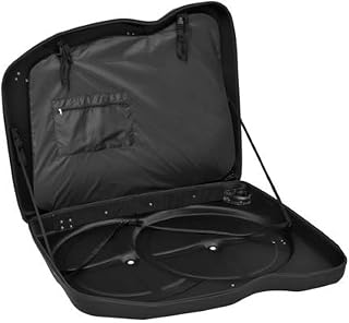 Fahrradladebox Eva Hardbox Rennrad Mountainbike wasserdichte Frachtverpackungsbox mit Rollrad-Reisebox Kompatibel mit 700C 26-Zoll / 27,5-Zoll-Rennrad