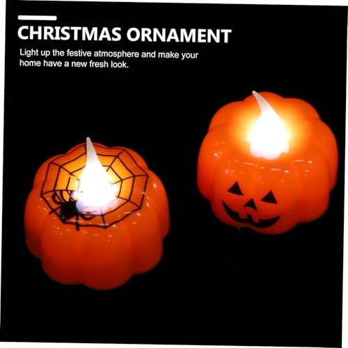 Luces LED de calabaza de larga duración para decoración brillante 2