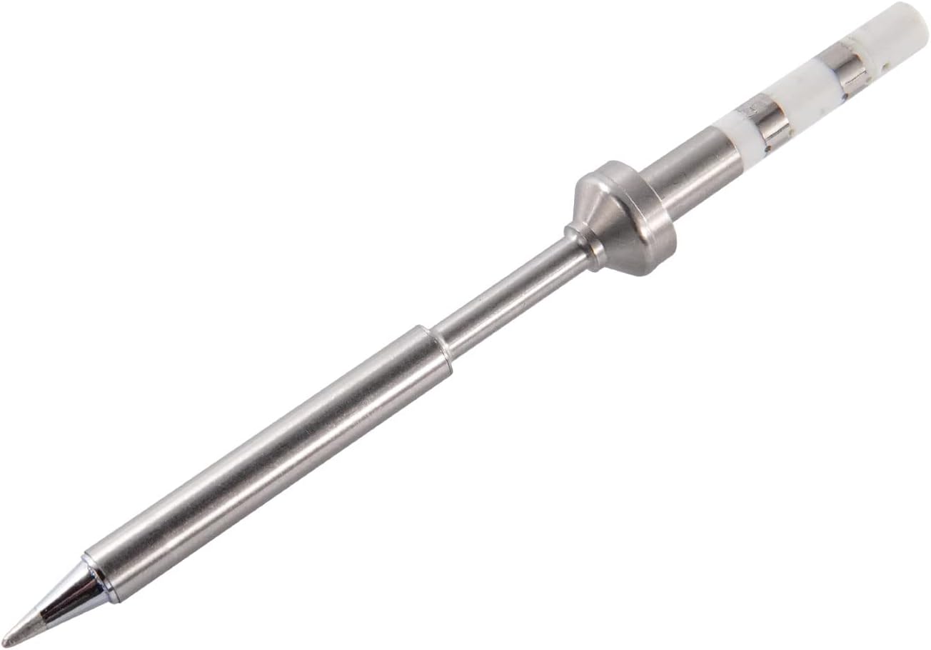 SEQURE Soldering Iron TS Tip, Mini Stainless Steel Solder Iron Tips Replacement, Ceramics Heating Core TS Tips for SQ-D60B D60 SI012 Soldering Iron (TS-B2)