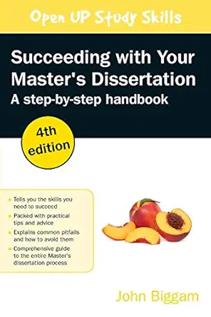 Succeeding with Your Master’s Dissertation: Step-by-step Handbook 4th ed. Edition-Wow! eBook