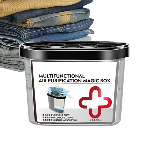 usefulbeauty Purificadores de aire domésticos - Absorbedor de humedad 500 ml - Limpiador de aire a base de no eléctrica,para casa compartida apartamento dormitorio cocina cuarto de baño salón armario