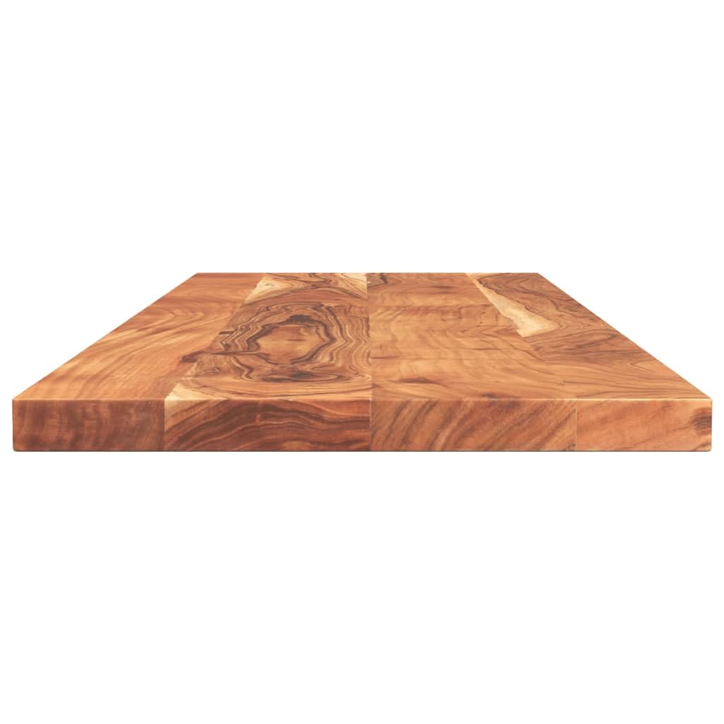 vidaXL Piano Tavolo 140x50x3,8 cm Rettangolare Legno Massello Acacia, piano per tavolo rettangolare, piano tavolo in legno, piano per tavolo da pranzo