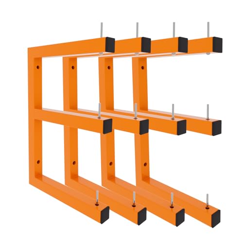 Cyhwealth Wall-Mounted Lumber Rack 4 Pack