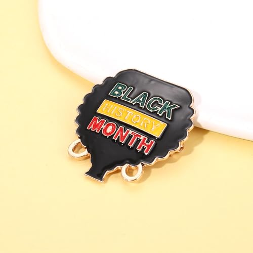 Image of African Brooches for Women Juneteenth Brooch Pins Enamel Black History Africa Map Brooches Black Queen Power Fist Lapel Pins Black History Month Juneteenth African Jewelry Accessories Outfits Party Favors Gifts