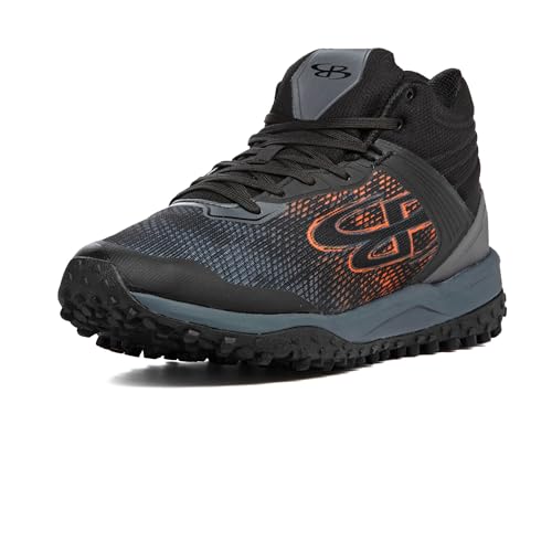 Boombah Viper Men's Shadow Turf Mid Shoes - Multiple Color Options - Multiple Sizes