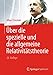 Produktbild Über die Spezielle und die Allgemeine Relativitätstheorie (German Edition)
