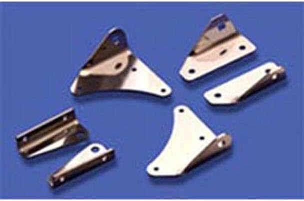 Technical Precision Replacement for Kenworth W900B AEROCAB Year 2010 Stainless Steel Mirror Brackets