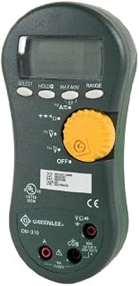 Greenlee DM-310 Averaging Digital Multimeter, 1000-Volt 10A AVG