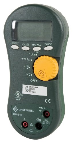 Greenlee DM-310 Averaging Digital Multimeter, 1000-Volt 10A AVG