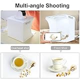 PULUZ Light Box 9'/23 cm trójkolorowy przełącznik temperatury składane pudełko na zdjęcia dla małych produktów nadaje się do sprzedaży produktów biznesowych online z kablem USB 72 koraliki lampowe 6