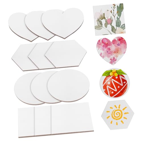 ELAYARD Panneaux de Toile Magnétiques pour Peinture Supports Plats Durables pour Tableau Réfrigérateur Multifonctionnels pour Notes et Décoration