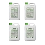 Pack 4 Uds Castalia - Jabón Negro Ecológico - Formáto 5 litros - Potencia la acción de Productos fitosanitarios Frente a plagas como pulgón, Mosca Blanca, araña roja o Trips.