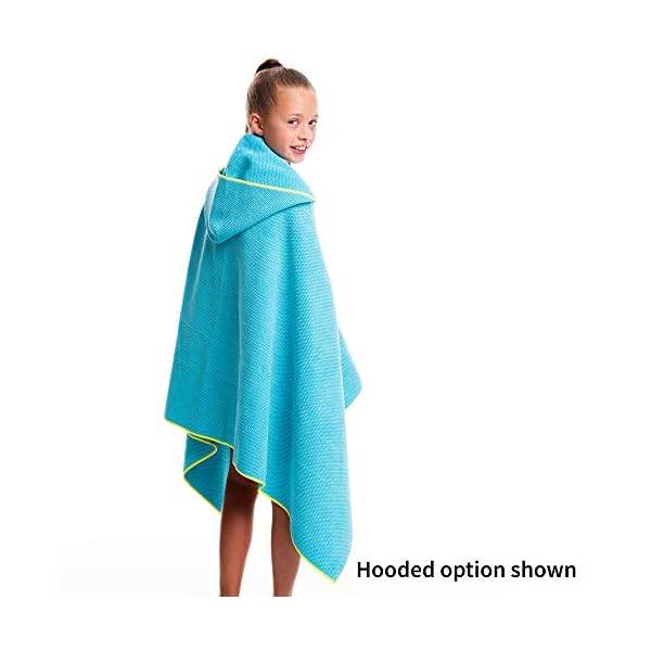 Flow Microfiber Quick Dry Swim Towel - Pool Towels for Competitive Swimming and Other Water Sports with Medium and Large Options Available - Image 7