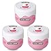 The Fruit Company - Crema Corporal Fresa Nata Efecto Seda con aceite de aguacate. Fórmula vegana y cruelty free. 200 ml (3 uds.)
