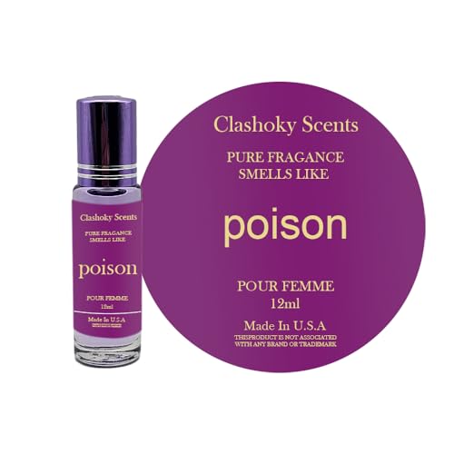 Clashoky Fragrance Perfume Oils Poison Perfume Roll On Body Oil for Women (12ml) (Pack of 1)