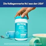 Vital Proteins Marine Collagen 221g – Fisch-Kollagen-Peptide – schöne Haut, Haare & Nägel – geschmacksneutrales Kollagenpulver – hydrolysiertes Meereskollagen Typ 1 & 3