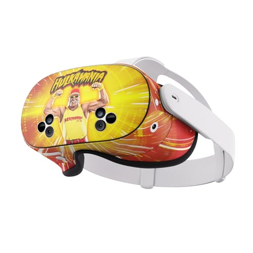 Skin WWE Hulk Hogan pour Meta Quest 3S Head Case Designs Autocollant Vinyle