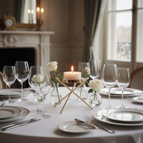 Set mit 12 Maxi-Teelichtern mit transparentem Cup - Pflanzenwachs Farbe Elfenbein - Brenndauer 10 Stunden - Durchmesser 5,7 cm - Cereria Di Giorgio