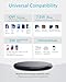 Anker 313 Wireless Charger (Pad), Qi-Certified, 10W Max Fast Charging for Samsung, Compatible with iPhone 16 Plus/15 Plus/14 Plus/12, AirPods (No AC Adapter, Not MagSafe Magnetic Charging Compatible)
