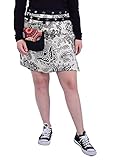 FRAUEN ROCK FÜR JEDEN ANLASS: Toller Minirock peppt alle Damen Klamotten auf. Der bunte Wickelrock ist zeitlos & auch über Jeans oder Leggings/Strumpfhose tragbar. Also kann man den Rock als Sommerrock oder Winterrock benutzen. SIE SIND EINZIGARTIG: Jeder Baumwollrock wird individuell gefertigt & ist somit ein Unikat.