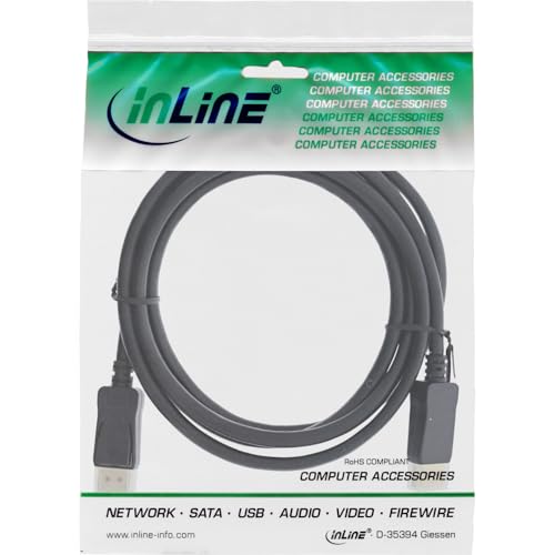 Câble DisplayPort 1.4 8K InLine résout les coupures d'écran et clignotements