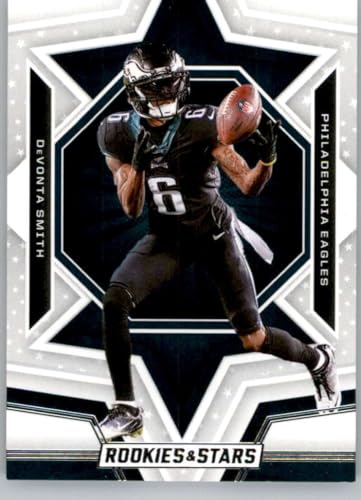 2023 PANINI ROOKIES AND STARS #81 DEVONTA SMITH PHILADELPHIA EAGLES FOOTBALL OFFICIAL TRADING CARD OF NFL