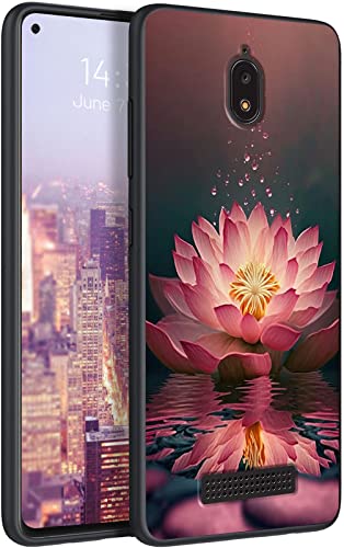 Image of for BLU View 2 /B130DL Soft TPU Case, Slim Fit BLU View 2 Case, Anti Scratch Non-Slip Full Body Protective Shockproof Cover for BLU View 2(5.5 inch 2020), Pink Lotus