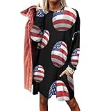 Photo Gallery american soccer ball womens pullover felpe maniche lunghe t-shirt loose fit top tees con grande tasca, stile 14 , xs Photo Gallery american soccer ball womens pullover felpe maniche lunghe t-shirt loose fit top tees con grande tasca, stile 14 , xs
