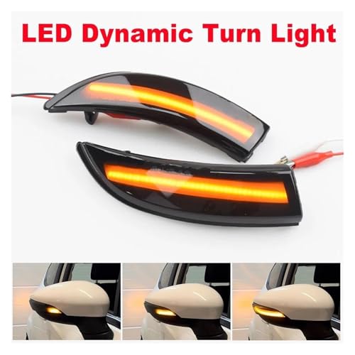 Clignotant dynamique LED pour Ford Fiesta Mk7 et B-Max rétroviseur - 2