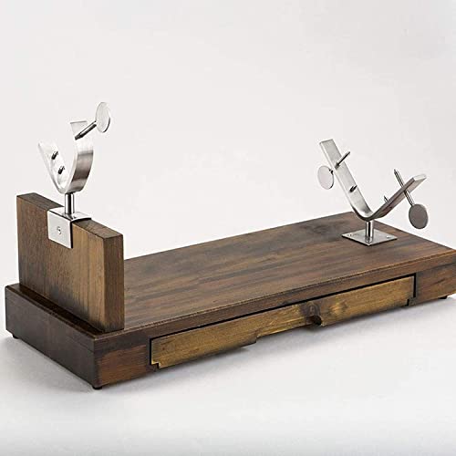 Soporte para jamón de madera con cajón
