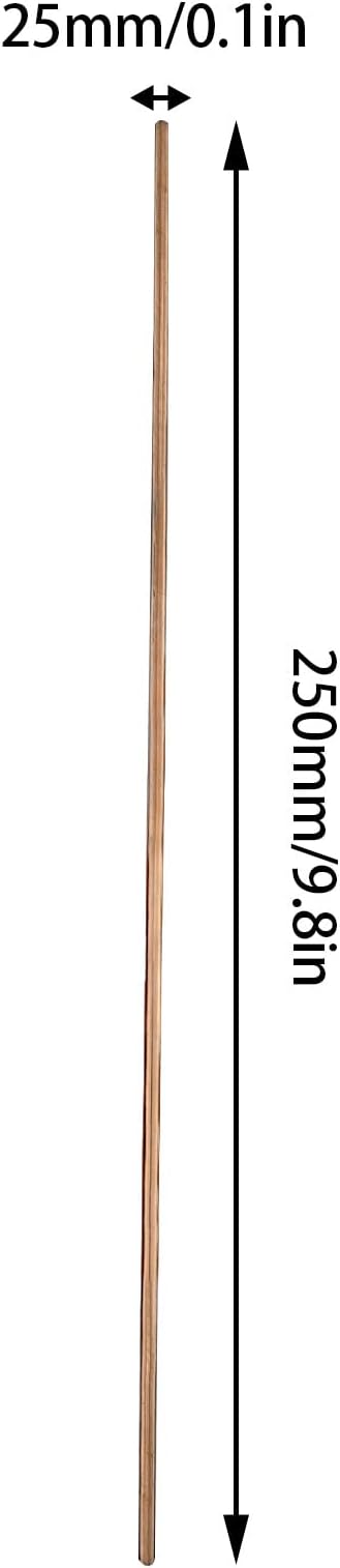 Electrodos de Soldadura de Cobre Fosforado 20Pcs 2.5mmx250mm miniatura 3