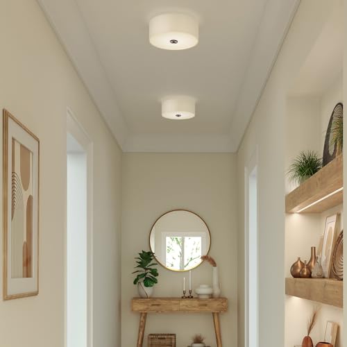 Progress Lighting P3713-20 Inspire Two-Light Flush Mount, Antique Bronze, 5.50x13.00x13.00 by Progress Lighting - Image 5