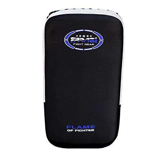 Farabi Sports Thai Pad, Kickboxing Kick Pad, Kick Training Strike Shield Mma Muay Thai Pad Curved (1Xunit) #TOP2