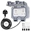 Dual Socket with 3M Cable