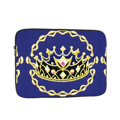 Fantasy Tiara Laptop Sleeve Case 12 Inch Suitable for Notebook Computer Tablet Traveling Carrying Simple Case