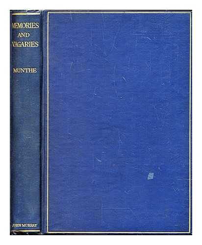 Memories and vagaries, B0006AL6QQ Book Cover