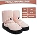 Gcroet Ballet Booties for Girls, Anti-Slip Ballet Warm up Booties with Adjustable Drawstring Dance Shoes for Women 42-43..
