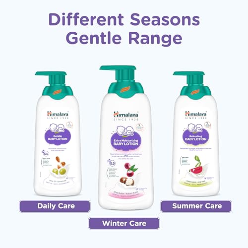 Image of Himalaya Extra Moisturizing Baby Lotion 400ml | with Shea Butter, Olive Oil & Kokum Butter | Intensely moisturizes baby's delicate skin