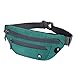 WATERFLY Gürteltasche Bauchtasche Hüfttasche Klein Stylisch Flach Dünn Hip Waist Fanny Pack Damen und Herren für Sport Reise Wandern Laufen Joggen MTB Dunkelgrün