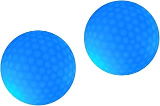 Unomor 2 pcs Glow Accessories Flashing Ball Glowing Ball Accessories Ball Game Ball Fluorescent Ball Charge