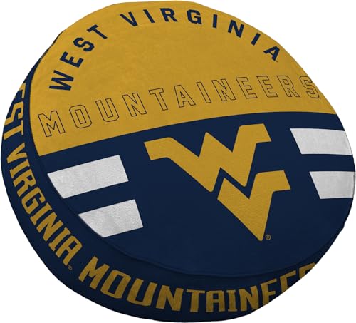 NCAA West Virginia Mountaineers Circle Plushlete Pillow