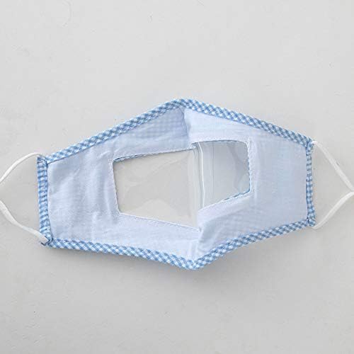 8PCS Face Masks with Clear Window Visible Expression for Adults,Deaf and Hard Of Hearing