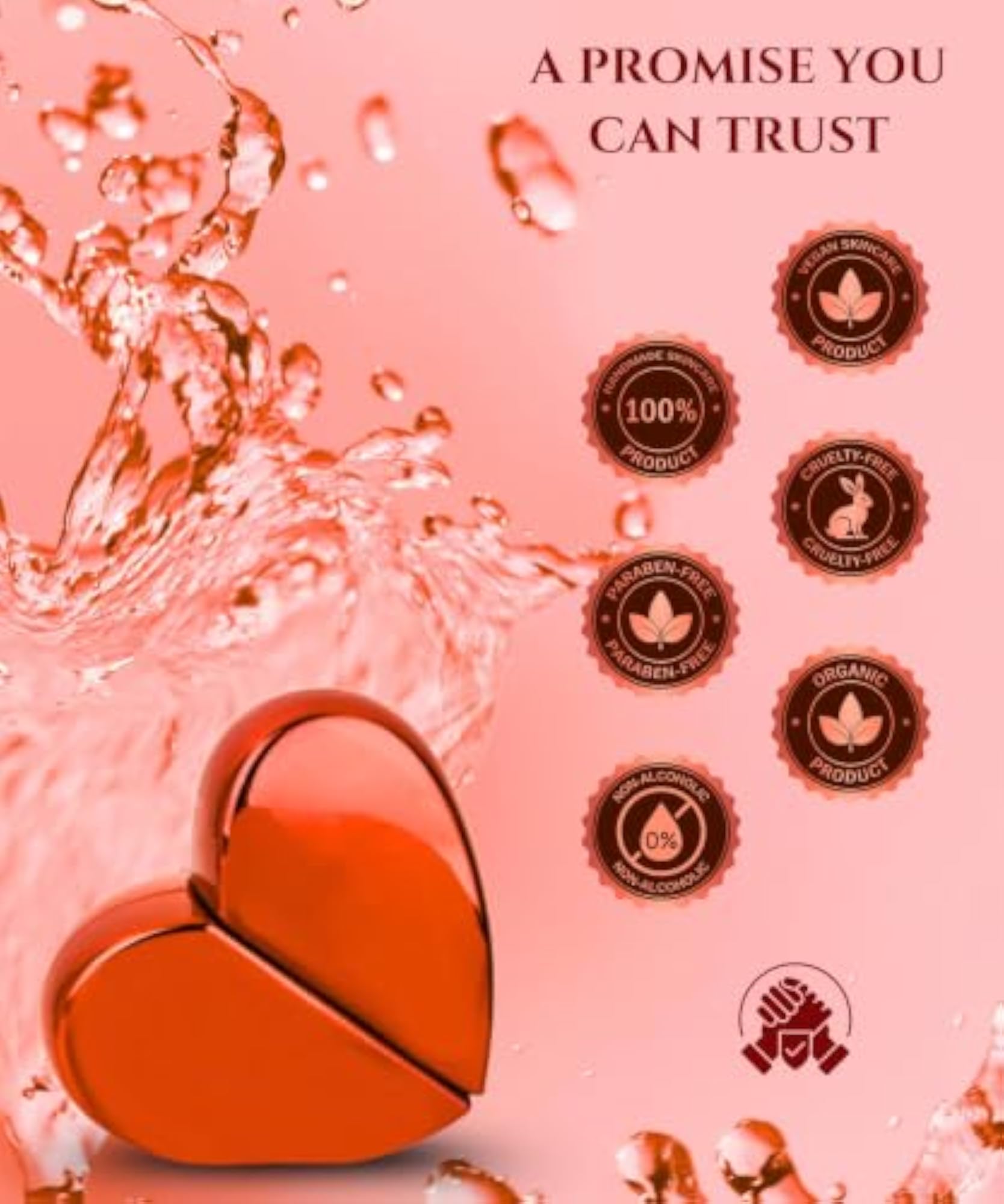 Heart Shape Non-Alcoholic Long-Lasting Perfume Spray