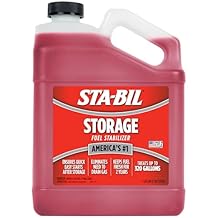STA-BIL Storage Fuel Stabilizer | Keeps Fuel Fresh for 24 Months, Prevents Corrosion, Gasoline Treatment Fuel Additive that Protects Fuel System, Gas Stabilizer for Fuel Storage, 1 Gallon