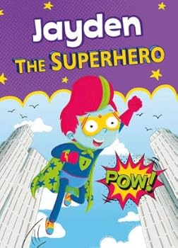 Hardcover Jayden the Superhero Book