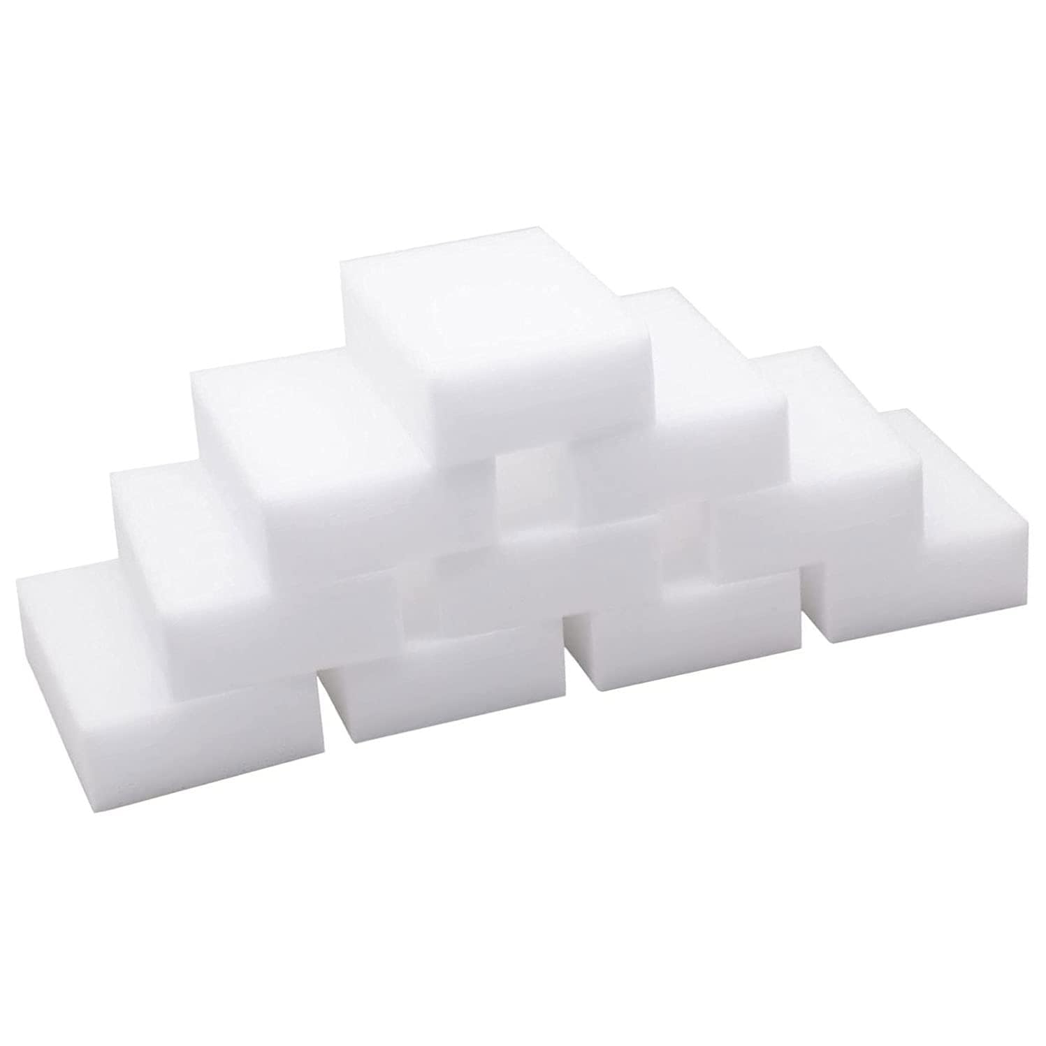Pack 5 Magic Melamine Sponge Eraser, 2X Density Magic Cleaning Erasers in Bulk Extra Durable & Long Lasting, Multi-Functional Melamine Foam Sponges for Bathroom Window Shoes Kitchen (5)-image-28