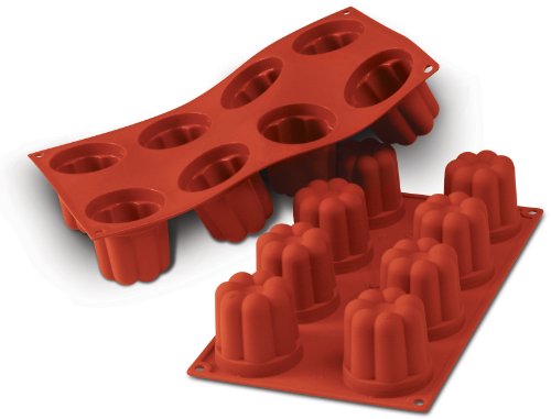 NY CAKE Silicone Bavarese 4.4 Oz, 8 Cavities