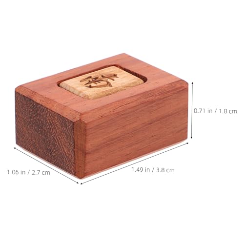 Accesorio Indicador de Viento para Mahjong de Madera miniatura 2