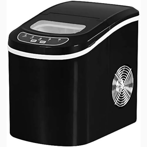 Máquina compacta portátil para hacer hielo 26 lb/día miniatura 1